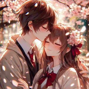 Romantic Anime Couple wallpaper 4k For Instagram