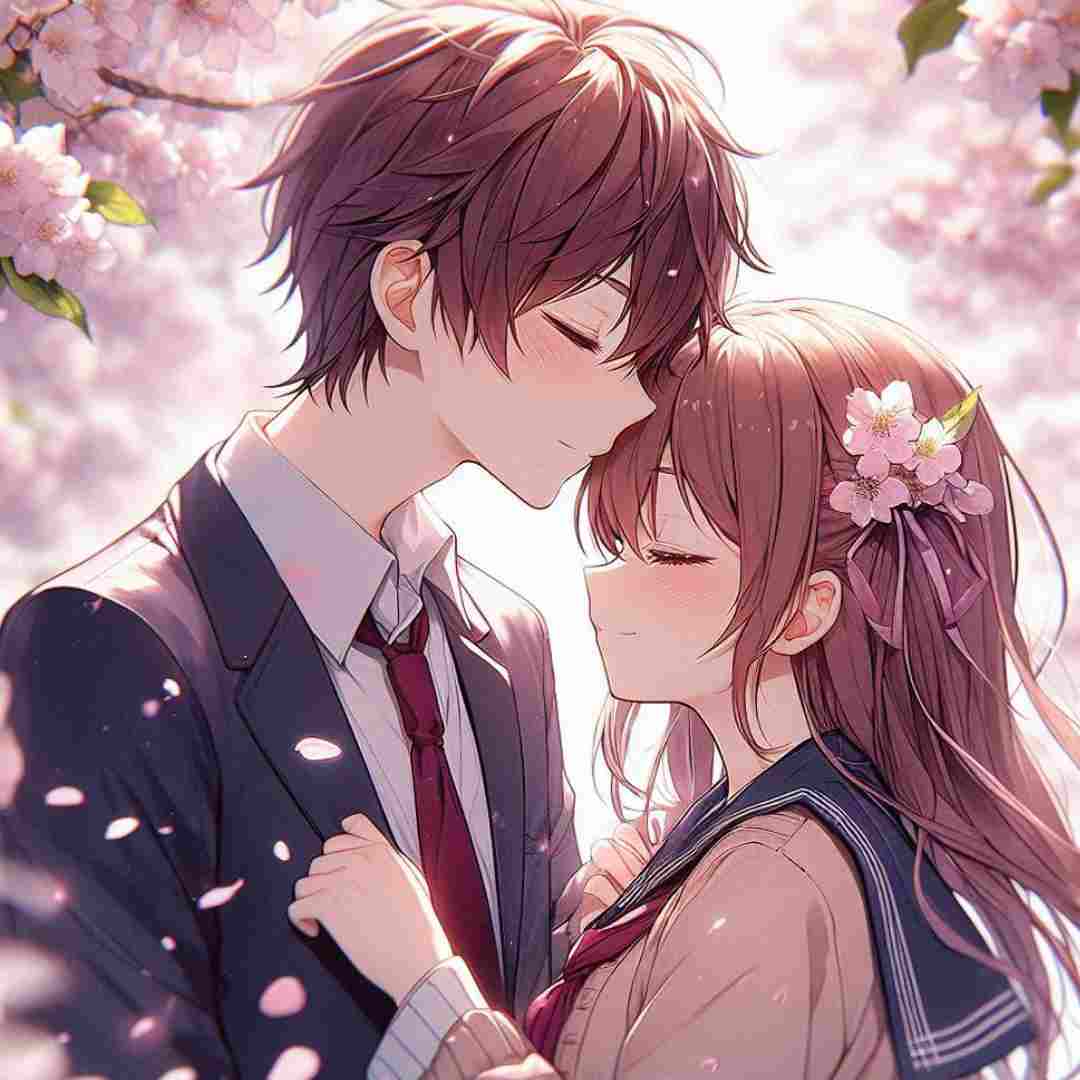 Romantic Anime Couple wallpaper 4k For Instagram