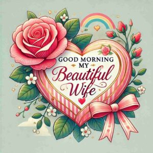 Good Morning Beautiful Wife Images