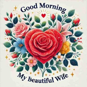 Good Morning Beautiful Wife Images