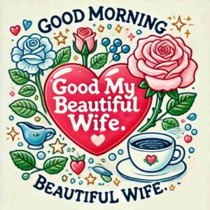 Good Morning Beautiful Wife Images