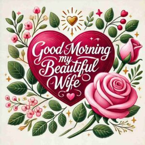 Good Morning Beautiful Wife Images