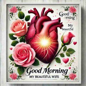 Good Morning Beautiful Wife Images