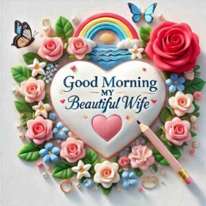 Good Morning Beautiful Wife Images