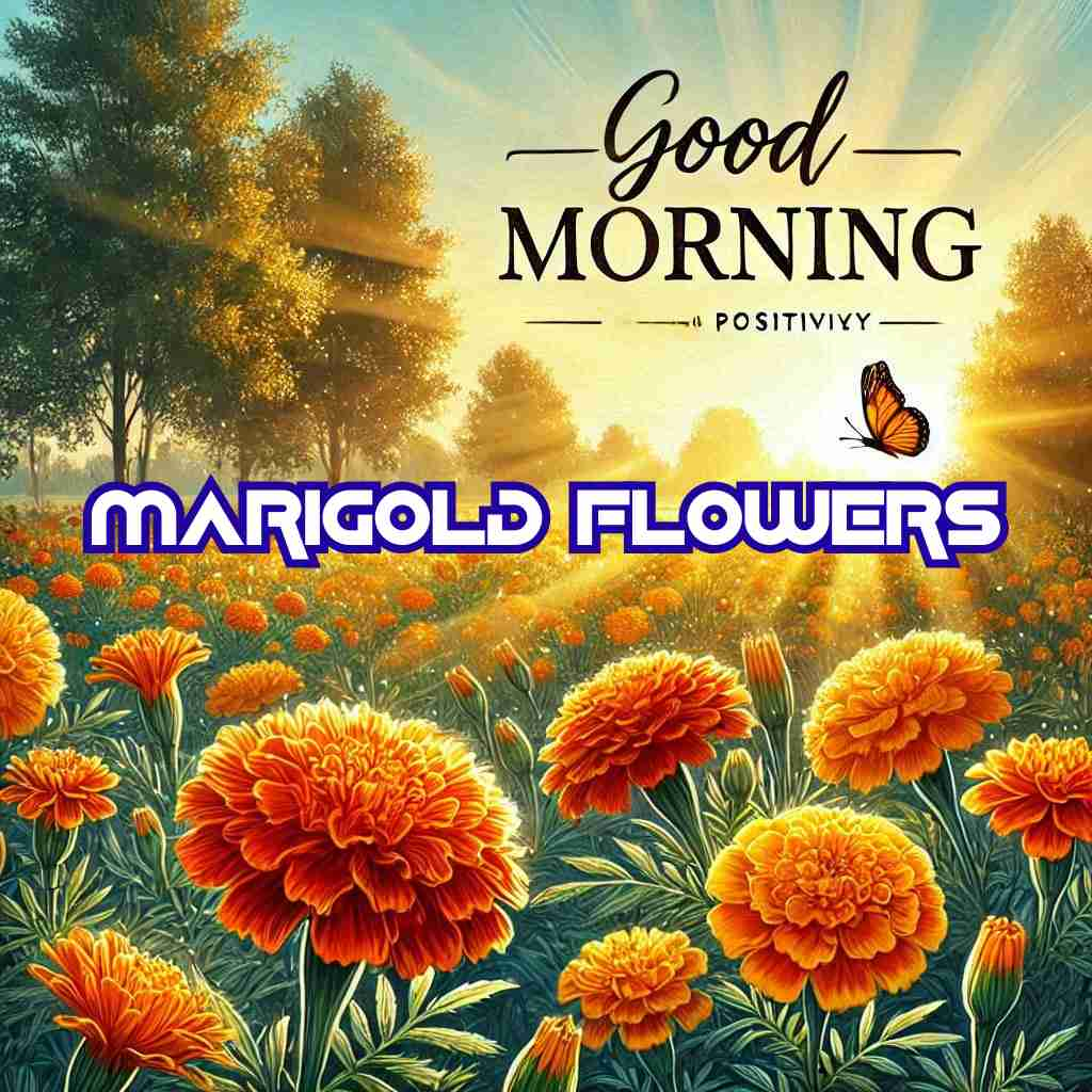 Good Morning Marigold images Download