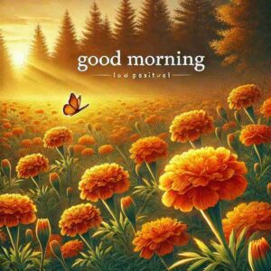 Good Morning Marigold images Download