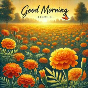 Good Morning Marigold images Download