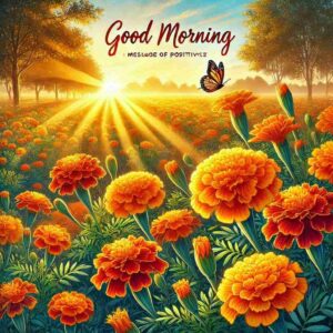 Good Morning Marigold images Download