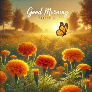 Good Morning Marigold images Download