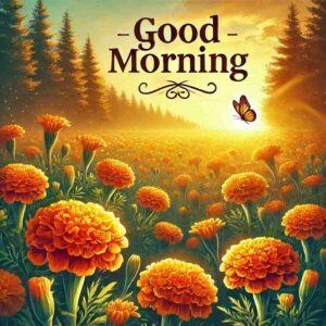 Good Morning Marigold images Download