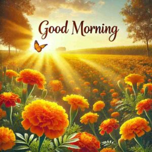 Good Morning Marigold images Download