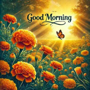 Good Morning Marigold images Download