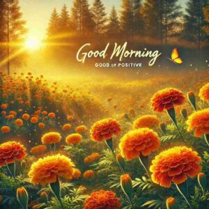 Good Morning Marigold images Download