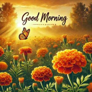 Good Morning Marigold images Download