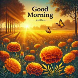 Good Morning Marigold images Download