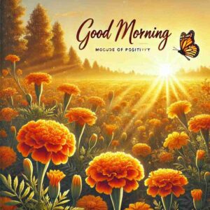 Good Morning Marigold images Download