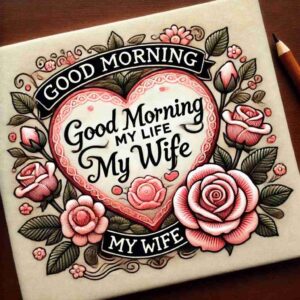 Good Morning My Life My Wife images Download