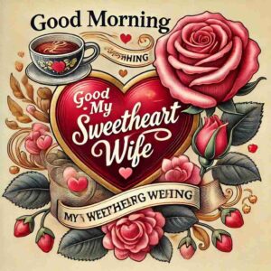 Good Morning My Sweetheart Wife Images Download