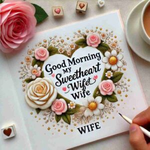 Good Morning My Sweetheart Wife Images Download