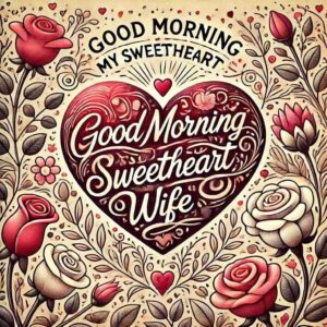 Good Morning My Sweetheart Wife Images Download