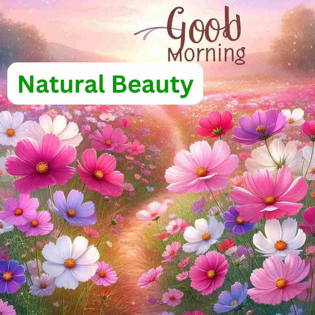 Good Morning Image With Natural Beauty
