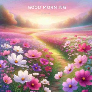 Good Morning Image With Natural Beauty