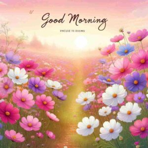 Good Morning Image With Natural Beauty