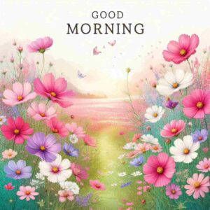 Good Morning Image With Natural Beauty