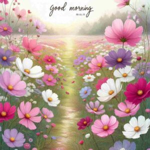 Good Morning Image With Natural Beauty