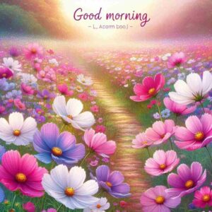 Good Morning Image With Natural Beauty
