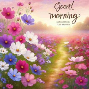 Good Morning Image With Natural Beauty