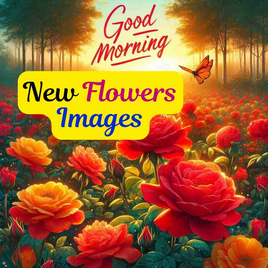 New Good Morning Flowers 2025 Images