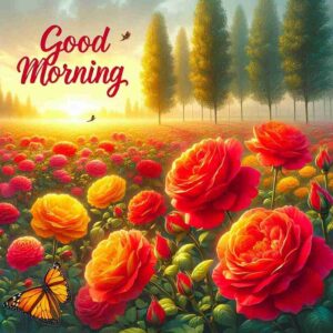 New Good Morning Flowers 2025 Images