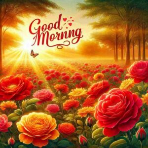 New Good Morning Flowers 2025 Images