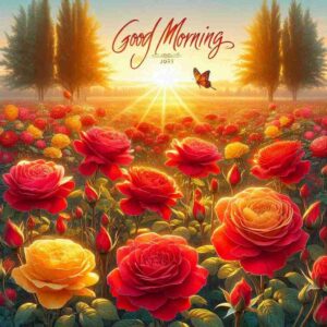 New Good Morning Flowers 2025 Images