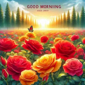 New Good Morning Flowers 2025 Images