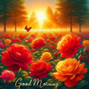 New Good Morning Flowers 2025 Images