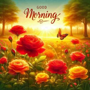 New Good Morning Flowers 2025 Images