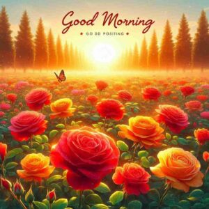 New Good Morning Flowers 2025 Images