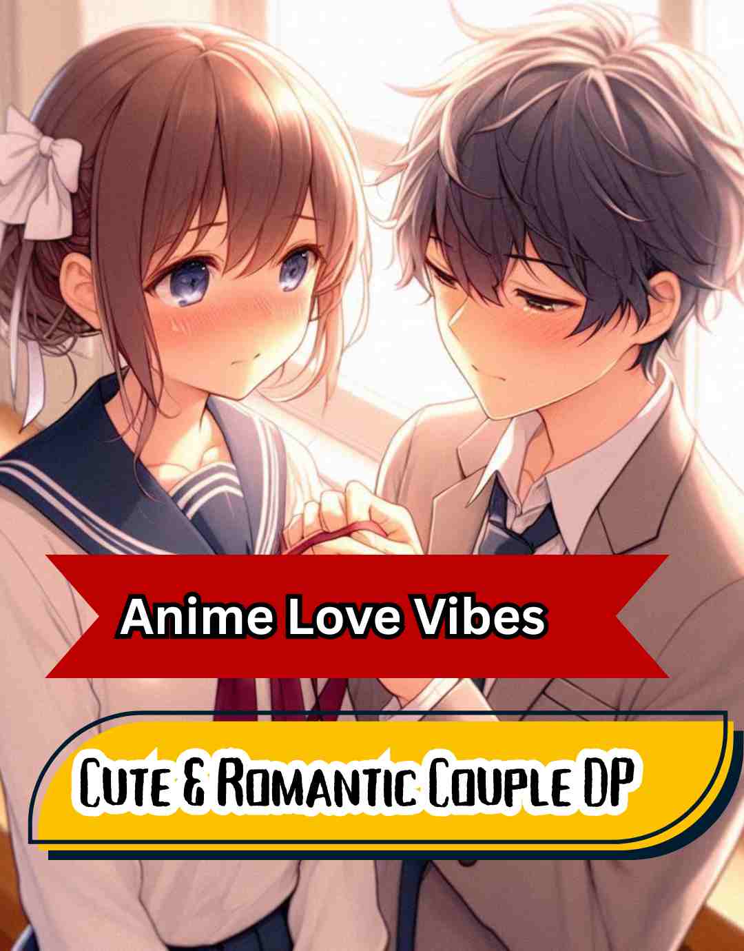 Cute Couple DP For Instagram Half Half Anime Download