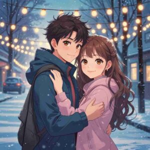 Best couple dp for instagram half half anime download