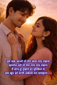 Heart Touching Love Shayari in Hindi