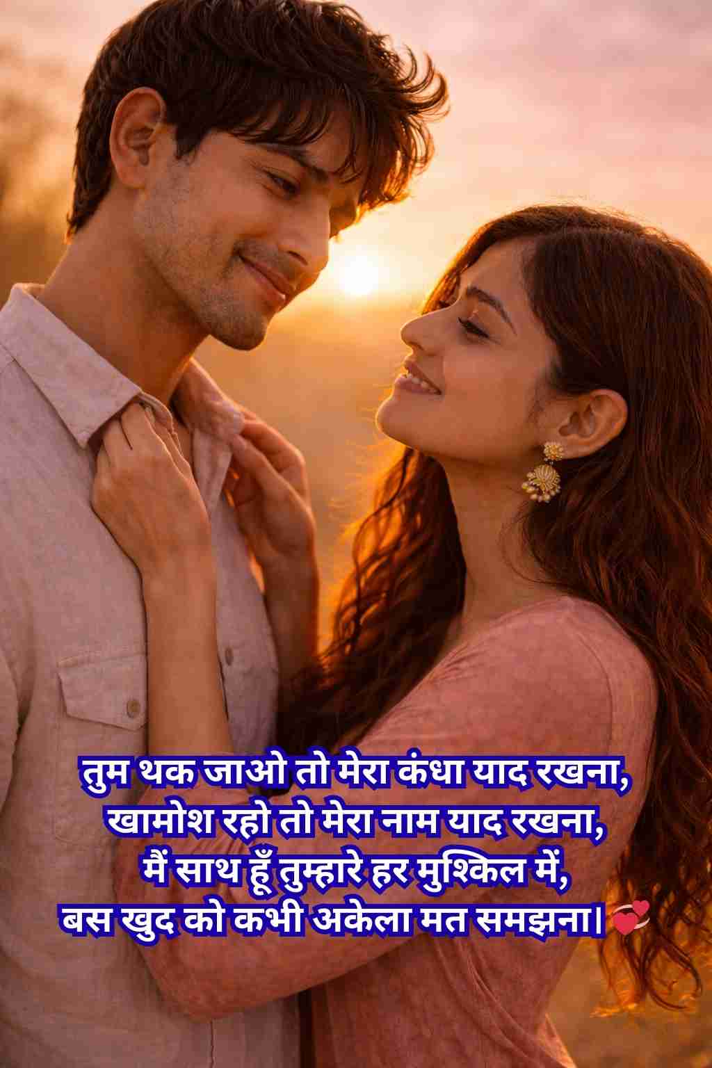 Heart Touching Love Shayari in Hindi