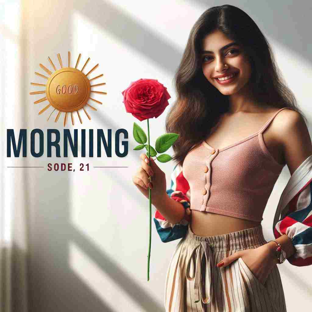 Lady Good Morning Images 2026