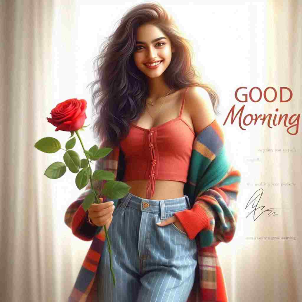Lady Good Morning Images 2026