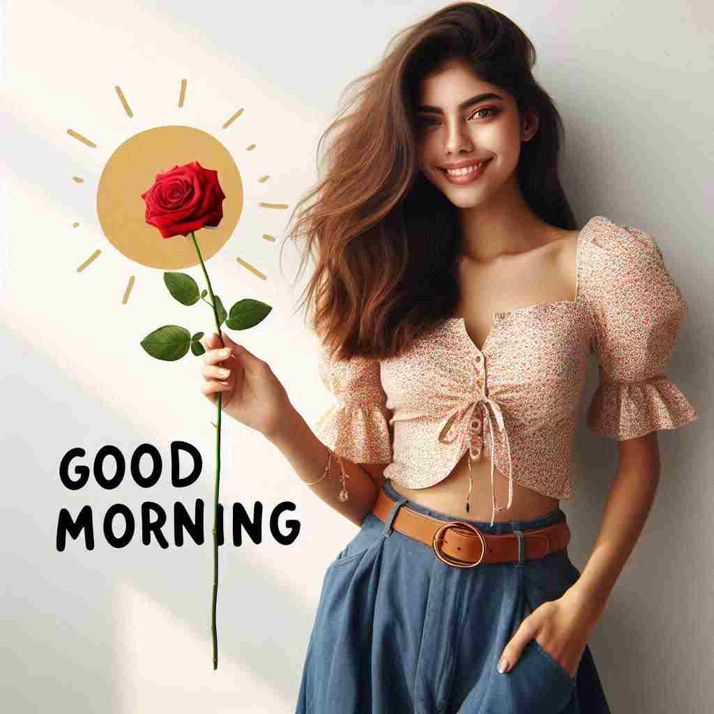 Lady Good Morning Images 2026