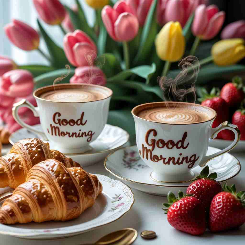 Best Good Morning Tea Photos for WhatsApp & Pinterest 2026
