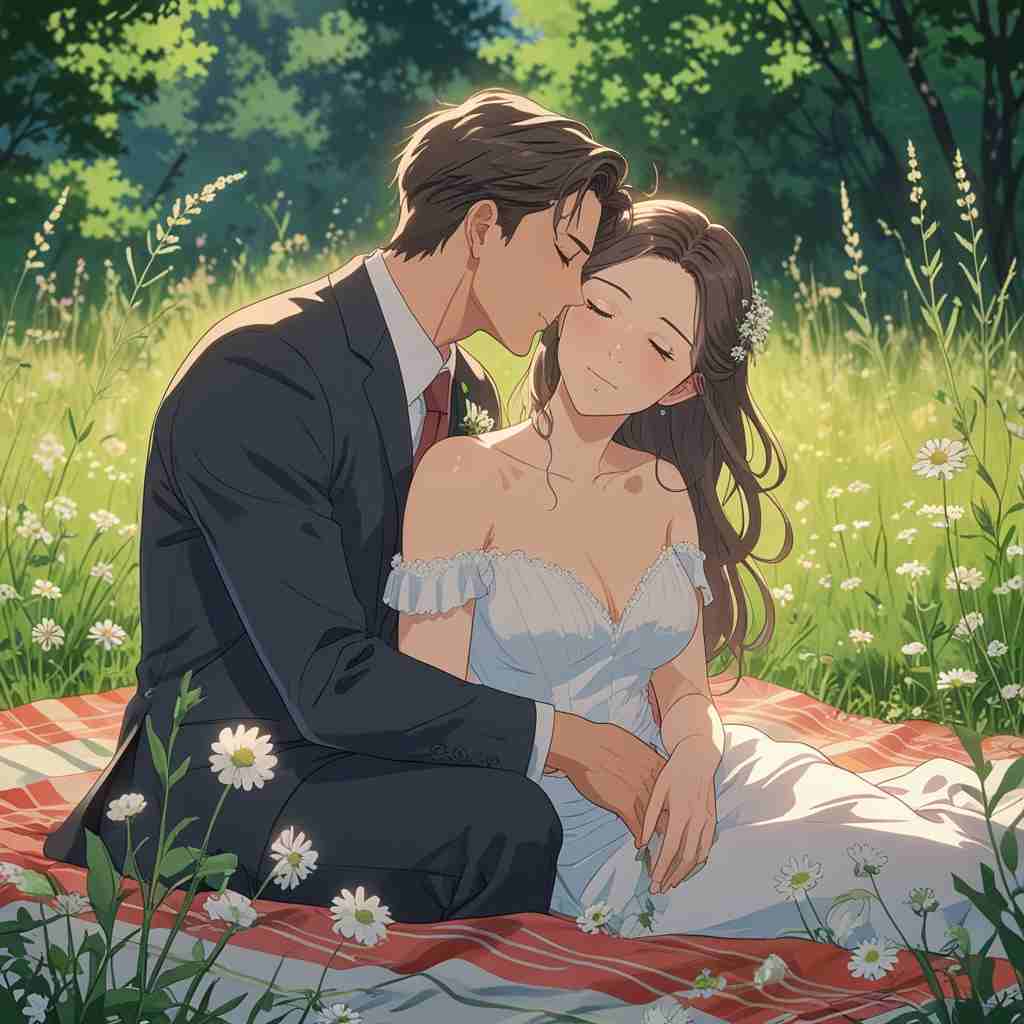 Cute Couple DP for Instagram Half Half Anime Boy And Girl Aesthetic