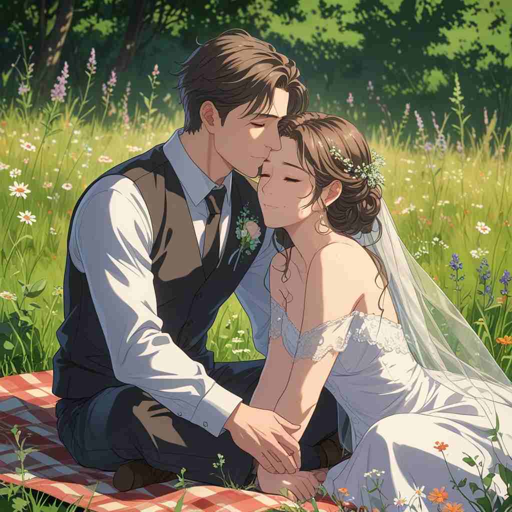 Cute Couple DP for Instagram Half Half Anime Boy And Girl Aesthetic