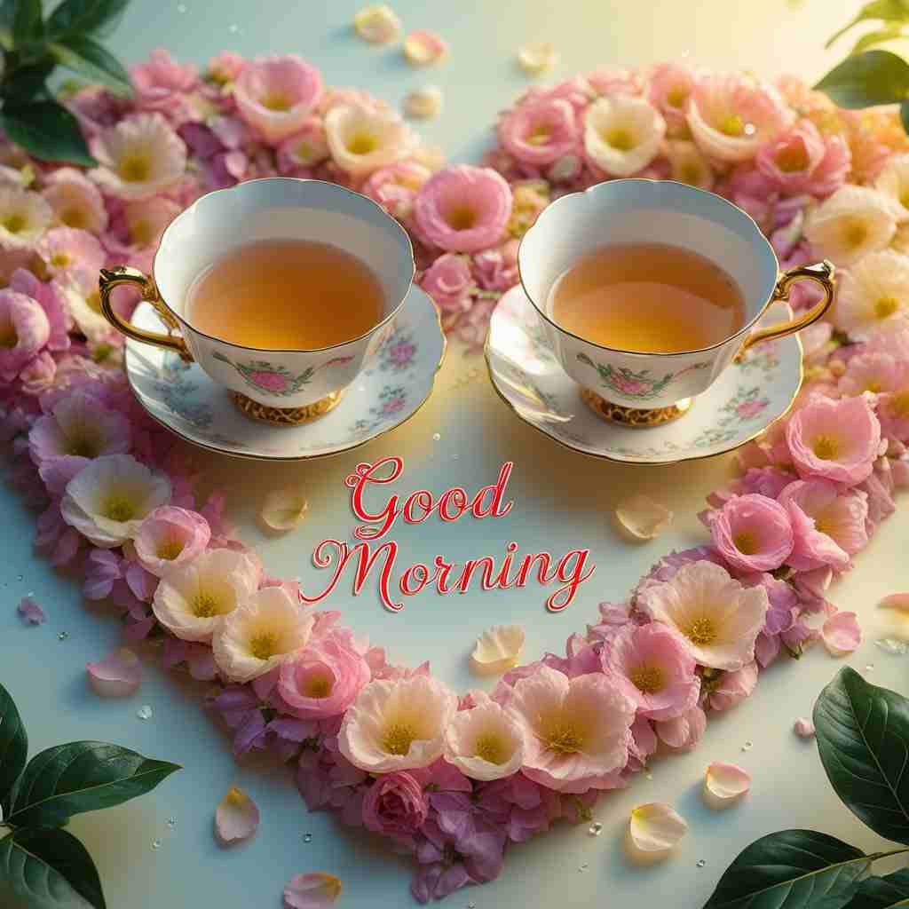 Latest Good Morning Tea Images with Positive Morning Vibes